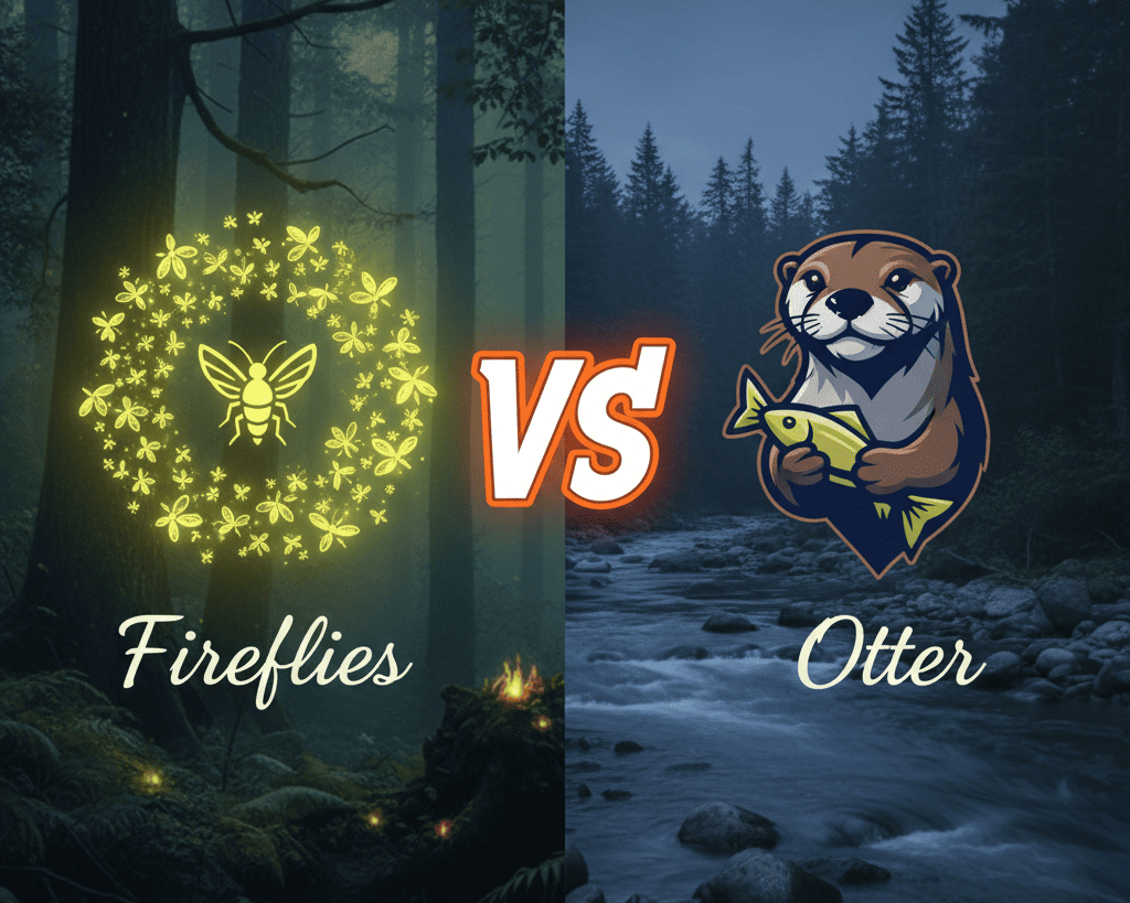 Fireflies vs Otter