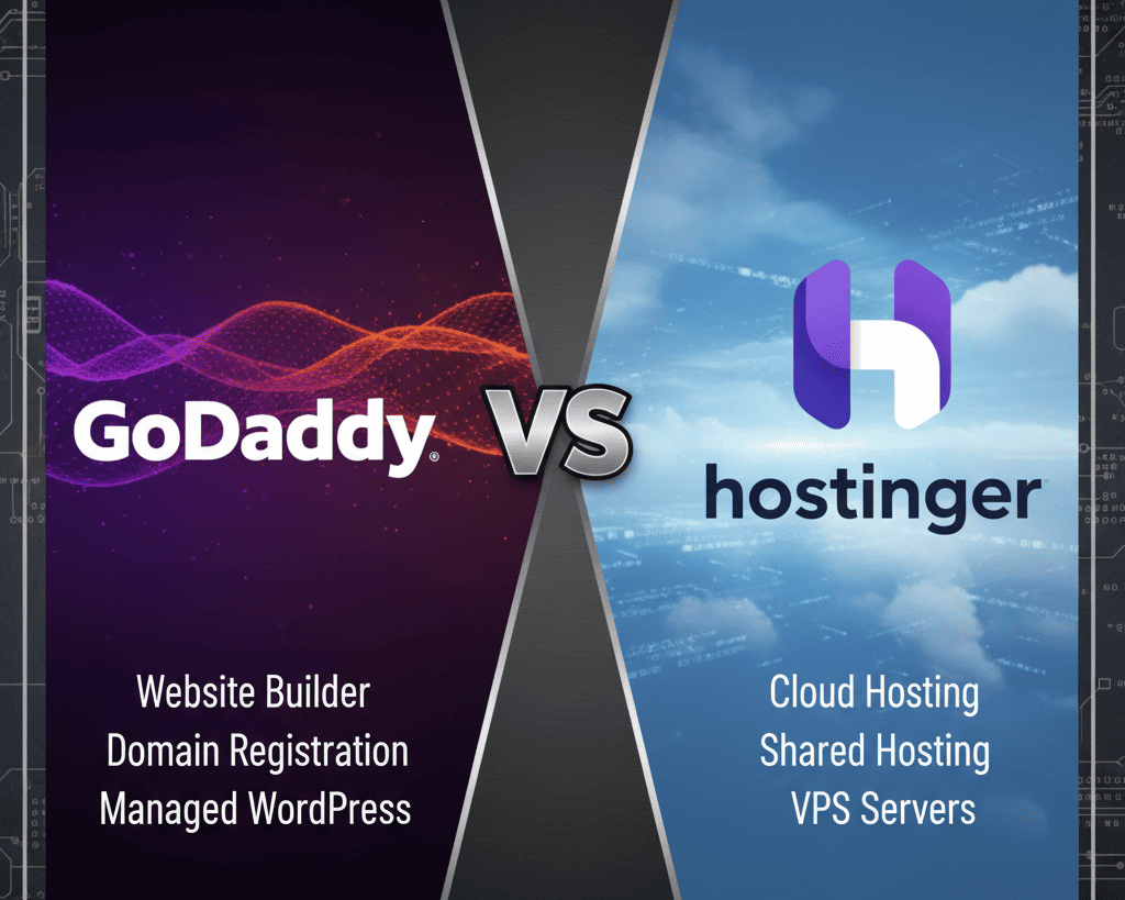 GoDaddy vs Hostinger