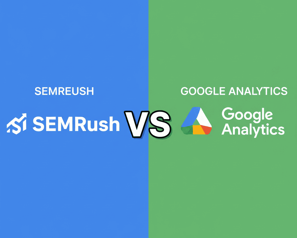 Google Analytics vs Semrush