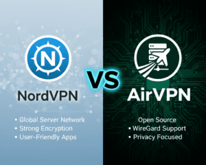 NordVPN vs AirVPN