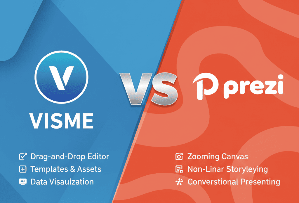 Visme vs Prezi: Which Presentation Tool is Best in 2026?