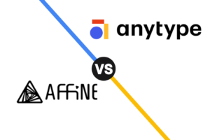 Anytype vs AFFiNE Pro