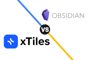 Obsidian vs xTiles