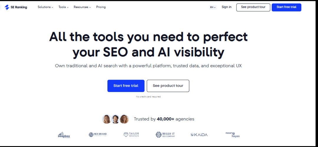 Se Ranking SEO Software Reviews