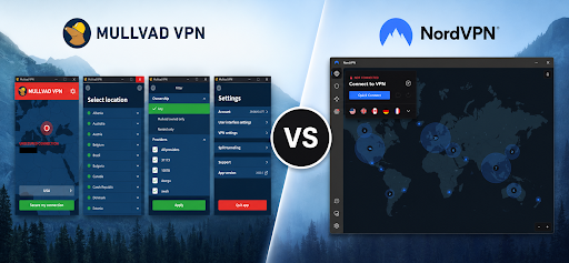 Mullvad vs NordVPN