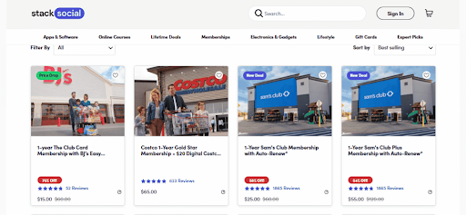 StackSocial Reviews