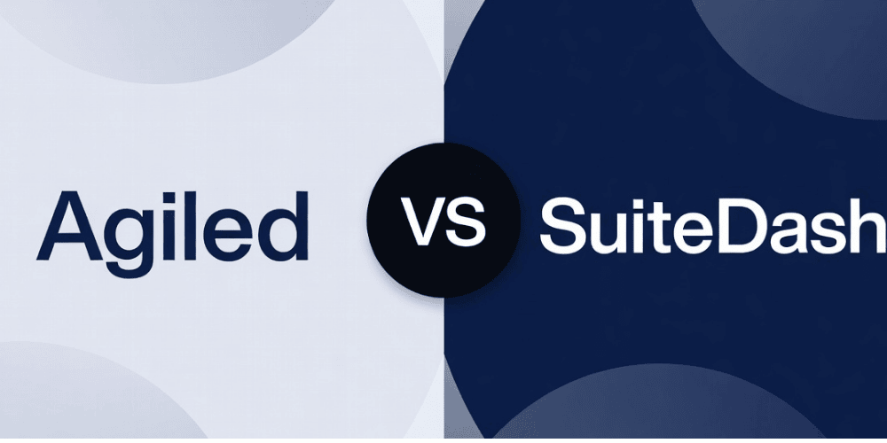 Agiled vs SuiteDash (2026): Features, Pricing & Value Compared