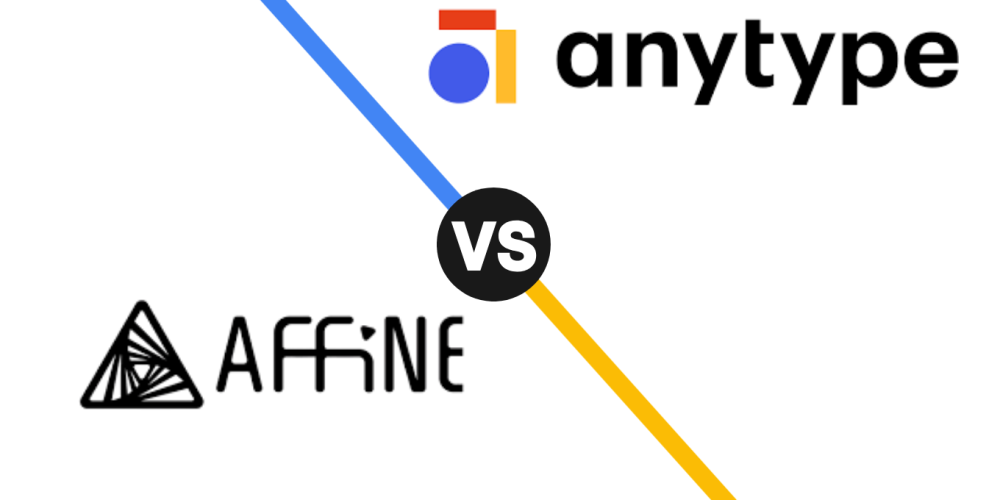 Anytype vs AFFiNE Pro