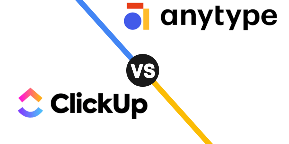 Anytype vs ClickUp