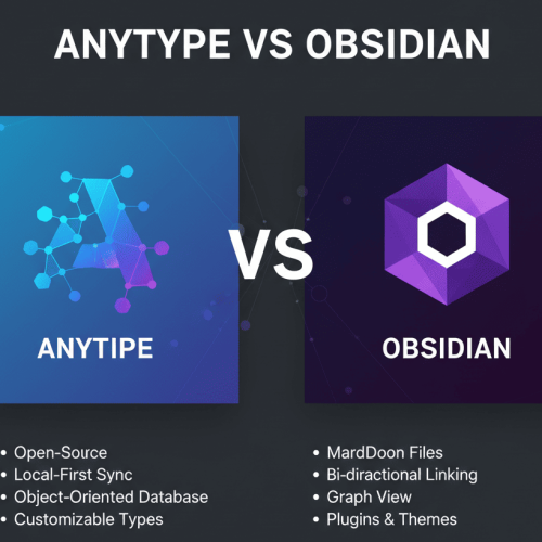 Anytype vs Obsidian: Which Knowledge Management Tool is Best in 2026?