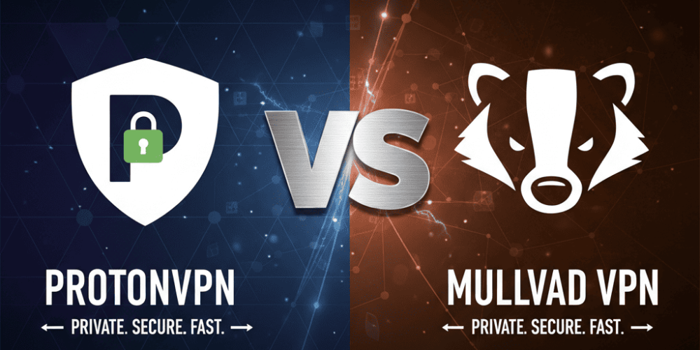 ProtonVPN vs Mullvad