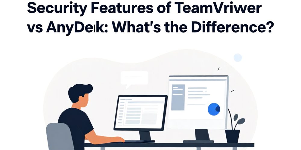 Security Features of TeamViewer vs AnyDesk: What's the Difference?